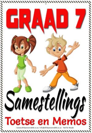 Graad 7 - Samestellings - 2 Toetse met Memo Antwoorde