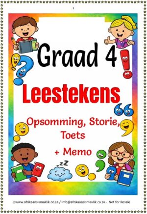 Graad 4 Leestekens