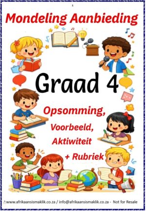 Graad 4 Mondeling Aanbieding