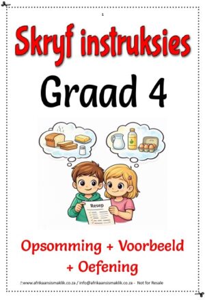 Graad 4 Instruksie Teks