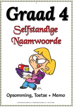 Graad 4 Selfstandige Naamwoorde + Opsommings + Toetse + Memo