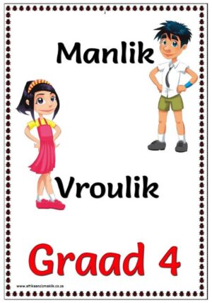 GRAAD 4 - PDF MANLIK - VROULIK