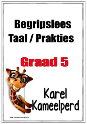 Graad 5 â€“ Begripslees, Taal en Prakties, Meervoud, Waar â€“ Onwaar Met Antwoorde