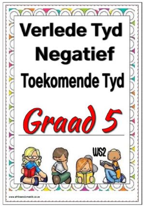 Graad 5 - Verlede Tyd, Toekomende Tyd, Negatief