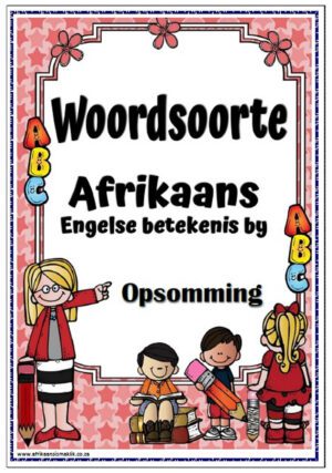 Woordsoorte Opsomming - Al Die Grade
