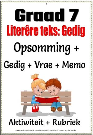 Graad 7 Gedig Klara Majola