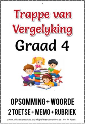 Graad 4 Trappe van Vergelyking