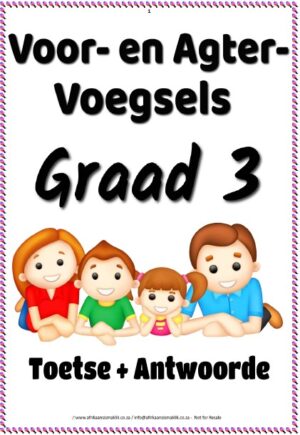 Graad 3 Voorvoegsels en Agtervoegsels