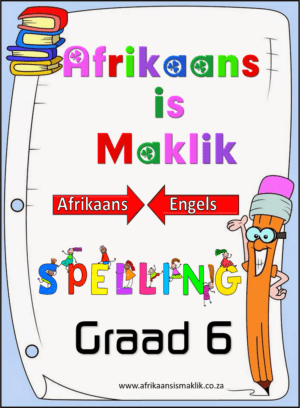 Graad 6 spelling voorblad